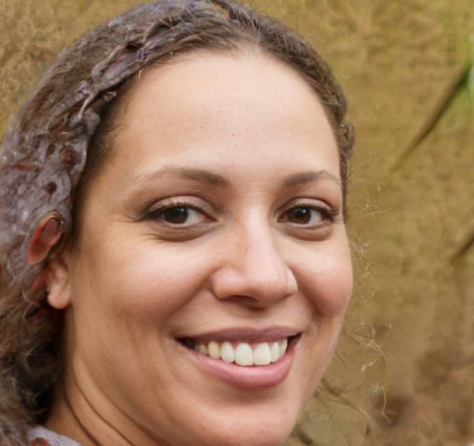 Retrato de Nerea Oteiza, analista financiera senior